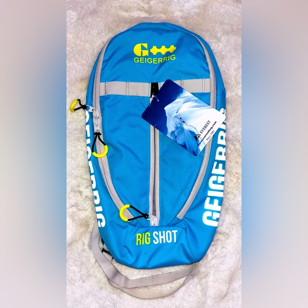NWT Geigerrig G7 Rig Shot Hydration Back Pack 1.5L Bright Padded Non Pressurized